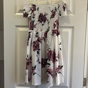 Small women’s floral dress